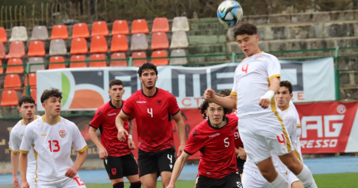 shqiperia-u-19-fiton-miqesoren-e-dyte-ndaj-maqedonise-se-veriut-vendos-goli-i-leart-krasniqit