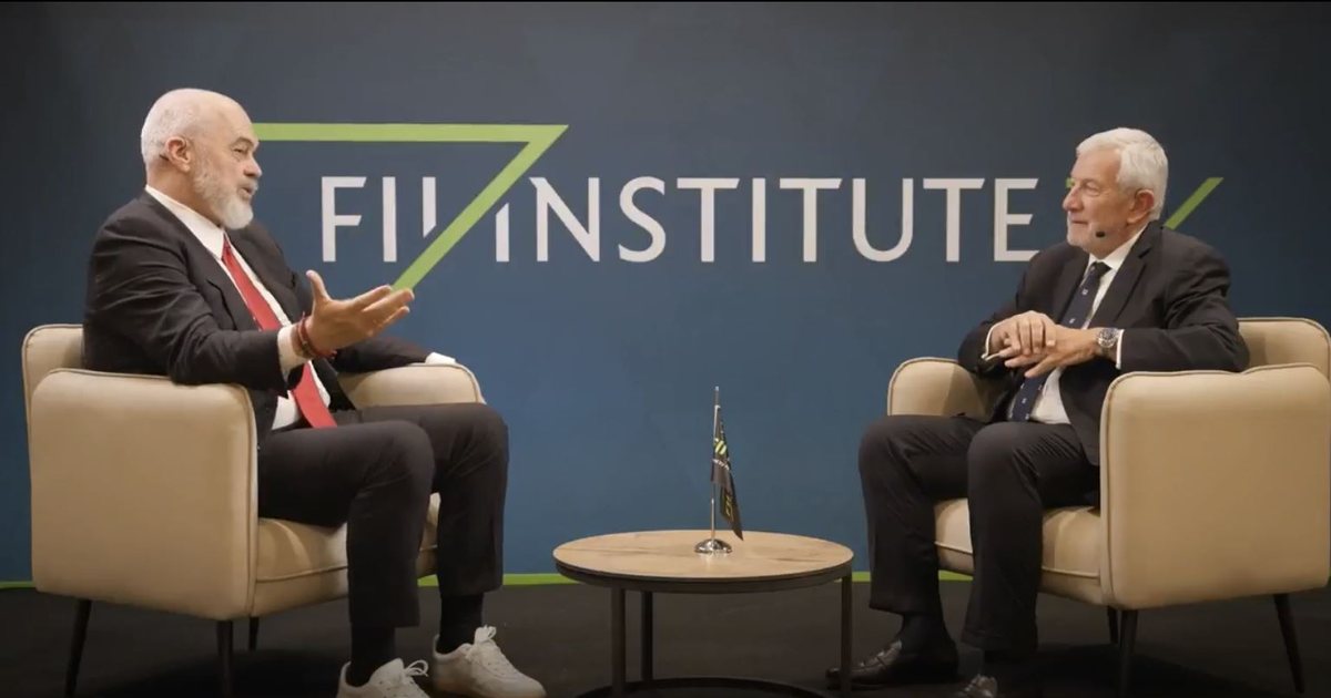 INTERVISTA E PLOTË  FII  Edi Rama për Richard Attias  Shqipëria  si një Itali e re në Evropë
