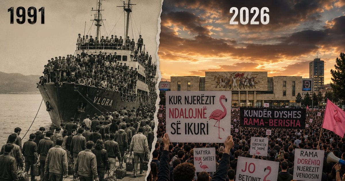 Shqiptarët nuk ikin më