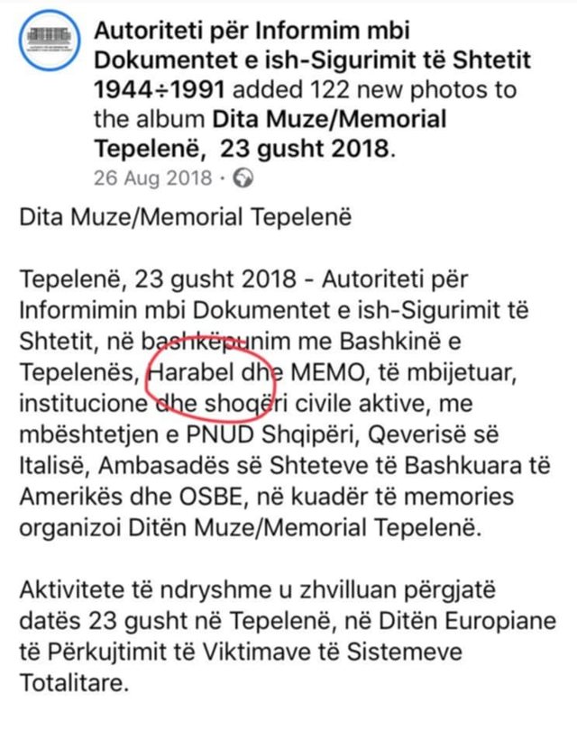 FOTO/ Ironia - “Harabeli” i Ajola Xoxës edhe tek ish-Kampi i
