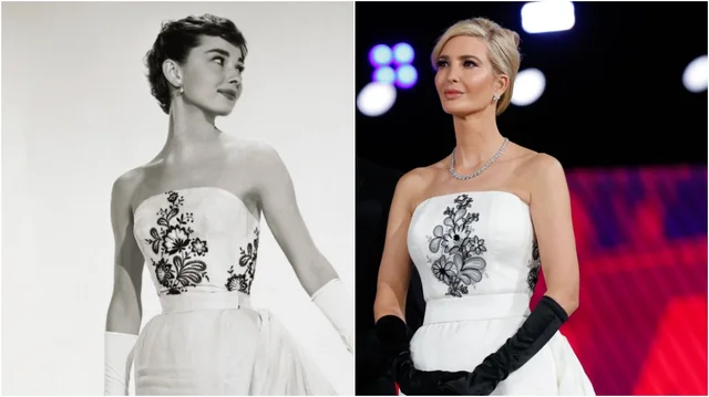 Ivanka Trump rikrijoi fustanin ikonik të Audrey Hepburn për