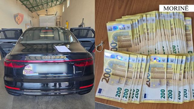 Në Shqipëri me 19 000 euro të padeklaruara në xhep, e