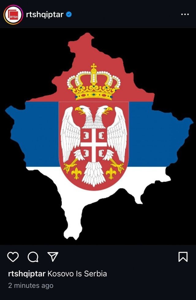 FOTO/ “Kosova është Serbi”, hakerohen websajti dhe rrjetet