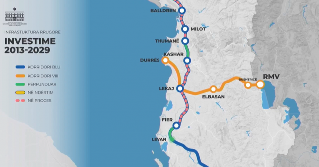 Balluku: 1 mijë km rrugë të ndërtuara dhe 40 kantiere