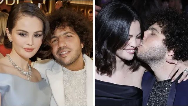 FOTO/ Selena Gomez pozon krah Benny Blancos, për kopertinën e