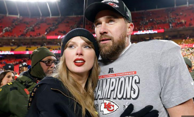 FOTO/ Pas dasmës madhështore, Taylor Swift dhe Travis Kelce